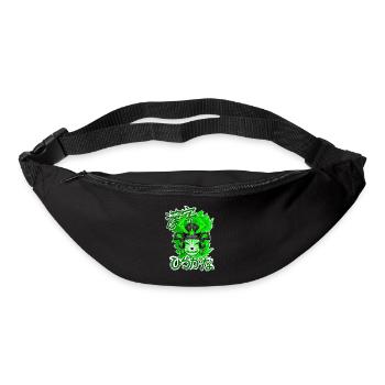 Kitsun Vaporwave Japanese Kami Vaporwave Kitsune - Bum bag - black - Front