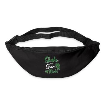 Drôle de Saint Patrick irlandais Shake Your - Sac banane - noir - Devant