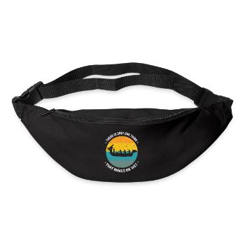 Dragon Boat Racing Theme for Dragon Boating - Bum bag - black - Front