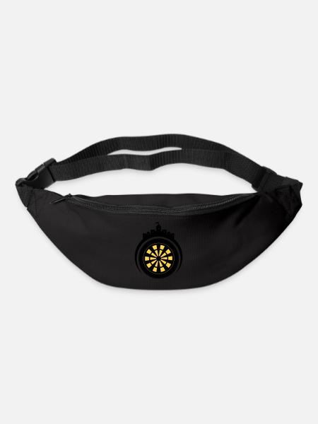 Emblème du château de Dart - Sac banane - noir