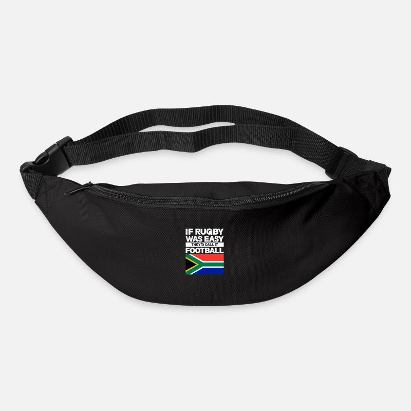 Rugby - Sac banane - noir