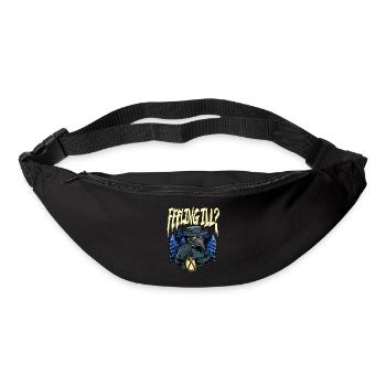 Seuchendoktor-Outfit Seuchendoktor-Maske Medikamente - Gürteltasche - Schwarz - Vorne
