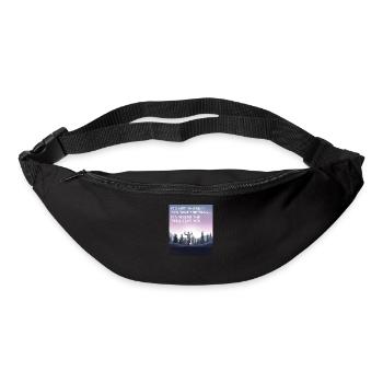 Trail Runner Running Jogging Jogger I Gift - Bum bag - black - Front