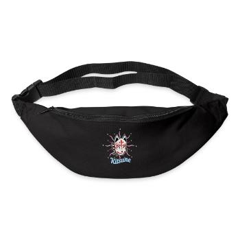 Japanese Tengu Hannya Kitsune Mask - Bum bag - black - Front