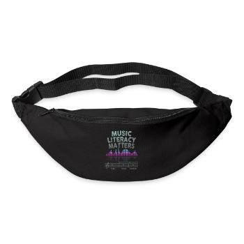 Music Literacy Matters - Bum bag - black - Front