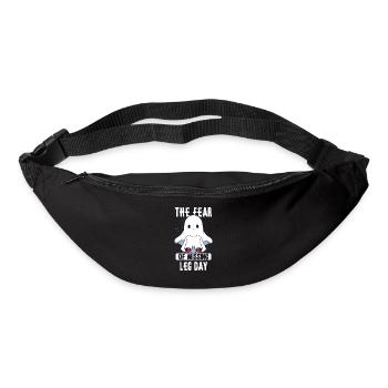 Bodybuilding Powerlifting Weightlifting Fitness - Bum bag - black - Front