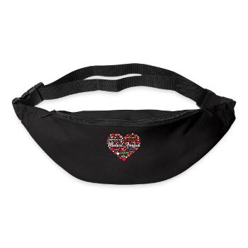 Motivierendes Medizinische Assistentin Geschenk - Gürteltasche - Schwarz - Vorne