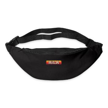 Berlin Berlinerin Berliner Stadt Berlin - Gürteltasche - Schwarz - Vorne