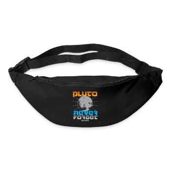 Sonnensystem Pluto Vergiss Niemals 30-06 - Gürteltasche - Schwarz - Vorne