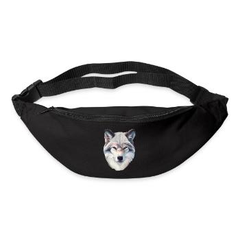 Wolf - Gürteltasche - Schwarz - Vorne