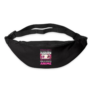 Sarkastisches Kawaii Statement für Manga-Liebhaber - Gürteltasche - Schwarz - Vorne