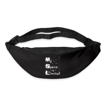 Mein Raum ist Klein - Gürteltasche - Schwarz - Vorne