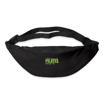 I don't always do Pilates wait yes I do - Bum bag - black - Front