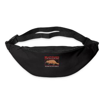 Platypus Platypus Platypus Gift - Bum bag - black - Front