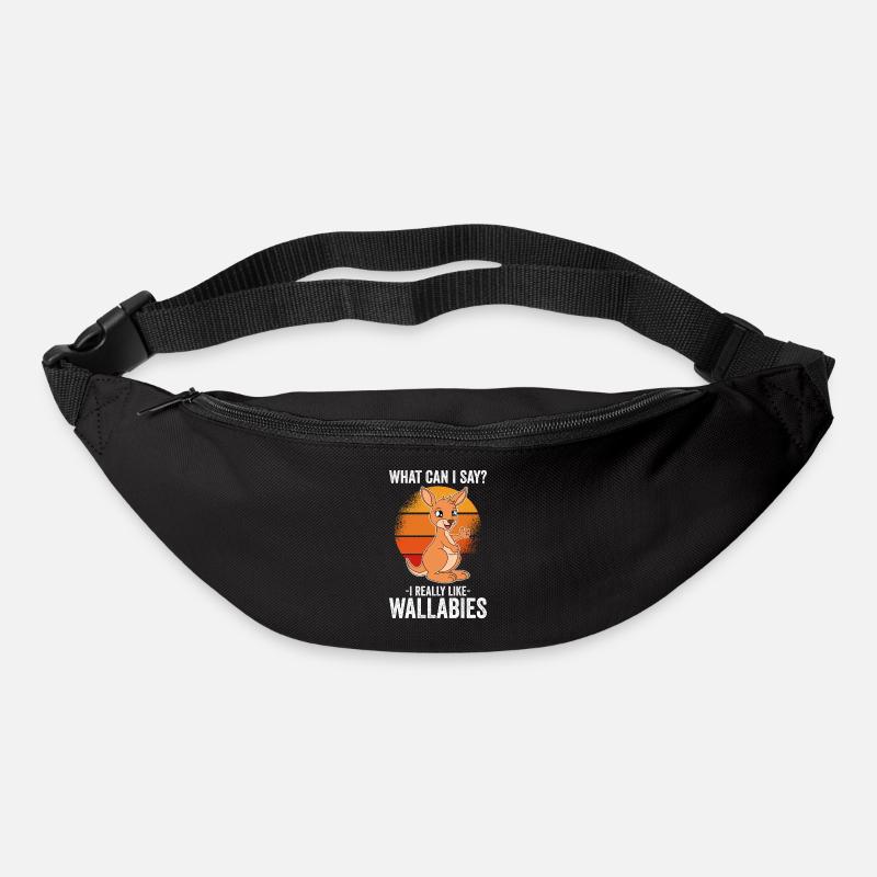 Wallaby Better Than Therapy - Bum bag - black