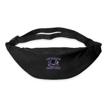 Computer Whisperer Admin IT-Betrieb Administrator - Gürteltasche - Schwarz - Vorne