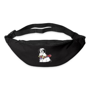 Lhasa Apso Lhasa Apso Mama - Bum bag - black - Front