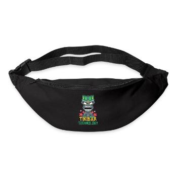 Tiki Bar Technique Hawaiian Luau Party Tiki Bar - Bum bag - black - Front