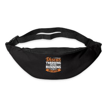 Discus Throw Discus Thrower Athletics Discus - Bum bag - black - Front