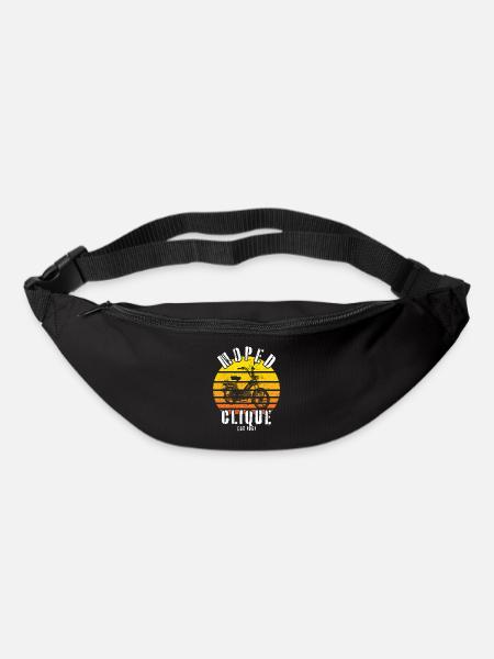 Mobylette Clique Scooter Mokick Deux-Roues Rider 1961 - Sac banane - noir