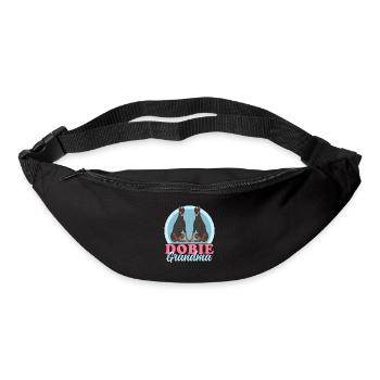 Doberman Dobie Grandma | Dog Owner Gift - Bum bag - black - Front