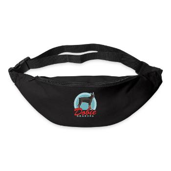 Doberman Dobie Grandpa | Dog Owner Gift - Bum bag - black - Front