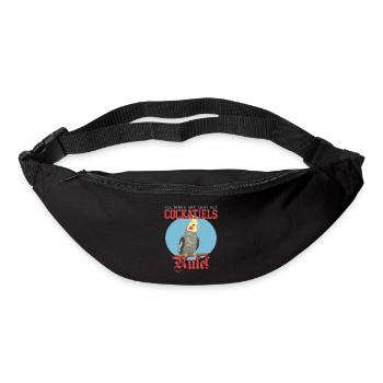 Cockatiels Bird | Bird Owner Gift - Bum bag - black - Front
