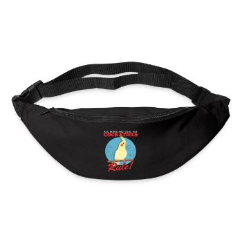 Cockatiels Bird Owner Bird Gift - Bum bag - black - Front