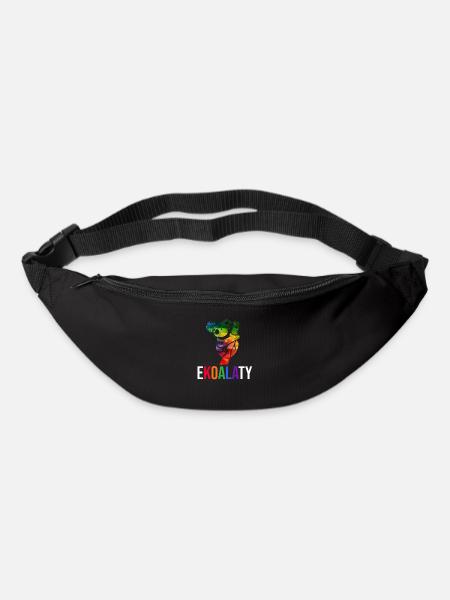 Mois de la fierté LGBTQ lesbienne gay d’Ekoalaty - Sac banane - noir