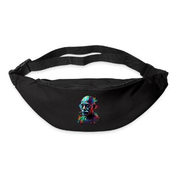 Nobel Peace Prize Laureate Mahatma Gandhi Gift - Bum bag - black - Front