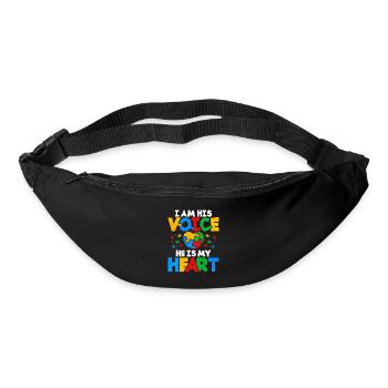 Autism Autism Gift - Bum bag - black - Front
