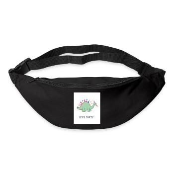 Lets Party - Gürteltasche - Schwarz - Vorne
