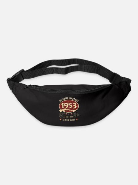 70. Geburtstag 1953 Guter Jahrgang - Gürteltasche - Schwarz