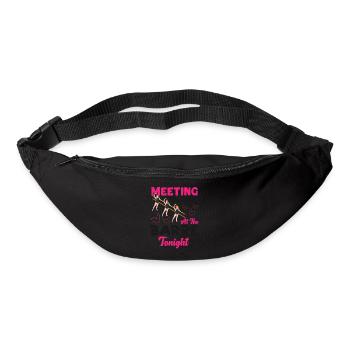 Ballet Danseuse Danse Ballerine - Sac banane - noir - Devant