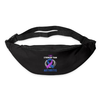 I'm stronger than arthritis awareness - Bum bag - black - Front
