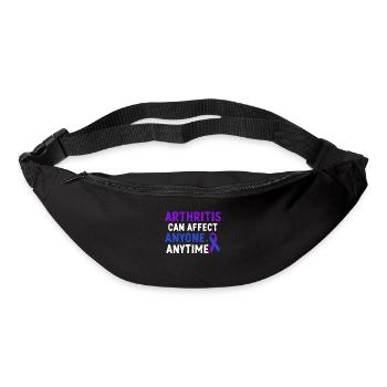 Arthritis can strike anyone at any time - Bum bag - black - Front