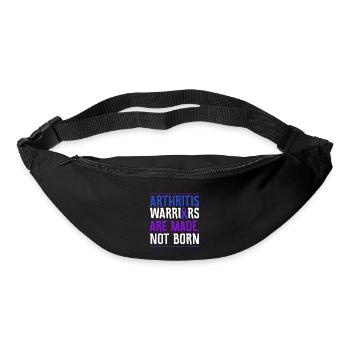 Arthritis warriors are made, not born - Bum bag - black - Front