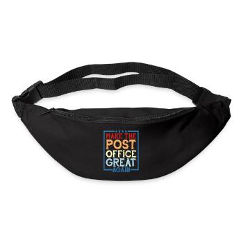 Make The Post Office Great Again - Bum bag - black - Front