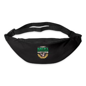 Duck Hunt Duck Hunter Bird Hunting Duck Hunting - Bum bag - black - Front