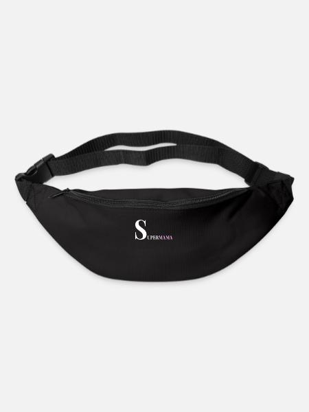 Supermama - Gürteltasche - Schwarz