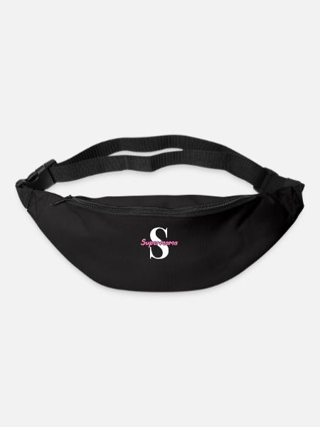 Supermama - Gürteltasche - Schwarz