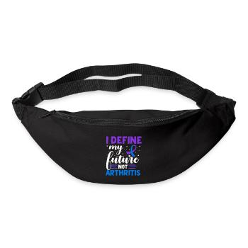 Je détermine mon avenir, pas ma conscience - Sac banane - noir - Devant