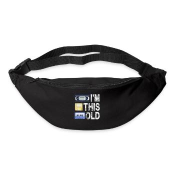 I'm This Old - Bum bag - black - Front