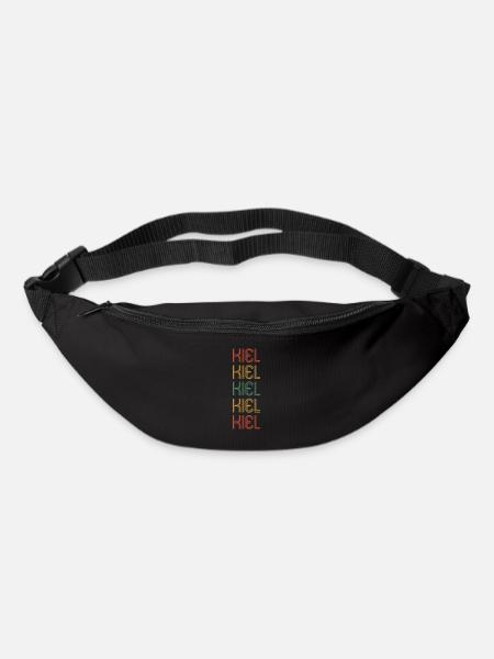 Kielerin Kieler Kiel - Gürteltasche - Schwarz