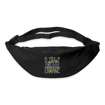 Glamping Glamper - Gürteltasche - Schwarz - Vorne