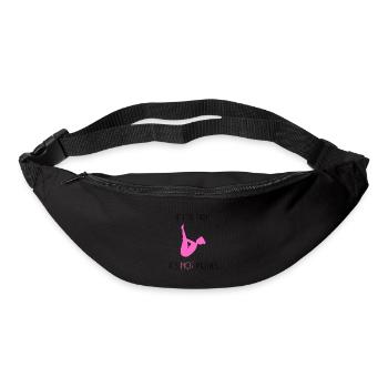 Wenn es einfach ist, ist es kein Pilates - Gürteltasche - Schwarz - Vorne