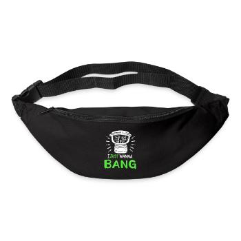 I Just Wanna Bang Car Audio Technician - Gürteltasche - Schwarz - Vorne