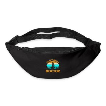 Heavy Metal Doctor Blacksmith And I Rock Them Both - Bum bag - black - Front