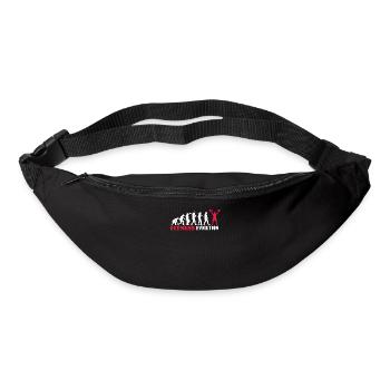 Accessoires de fitness pour athlètes - Sac banane - noir - Devant