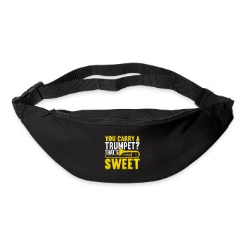 Posaune Trombone - Bum bag - black - Front